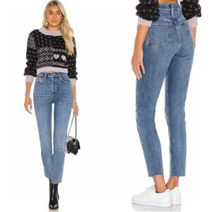 Free People Stella Skinny Jeans in Mountain Lake size 29